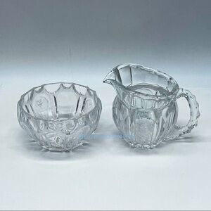 Free with Purchase VINTAGE Sugar Bowl and Creamer Pitcher